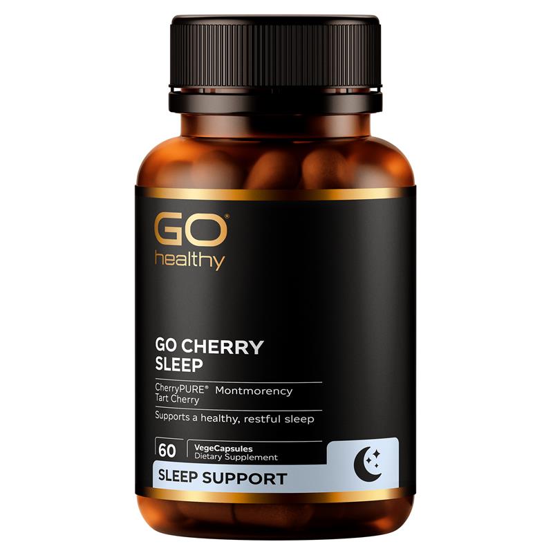 Go Healthy cherry sleep 60c 高之源 樱桃睡眠片 60c 【保质期2029/02】